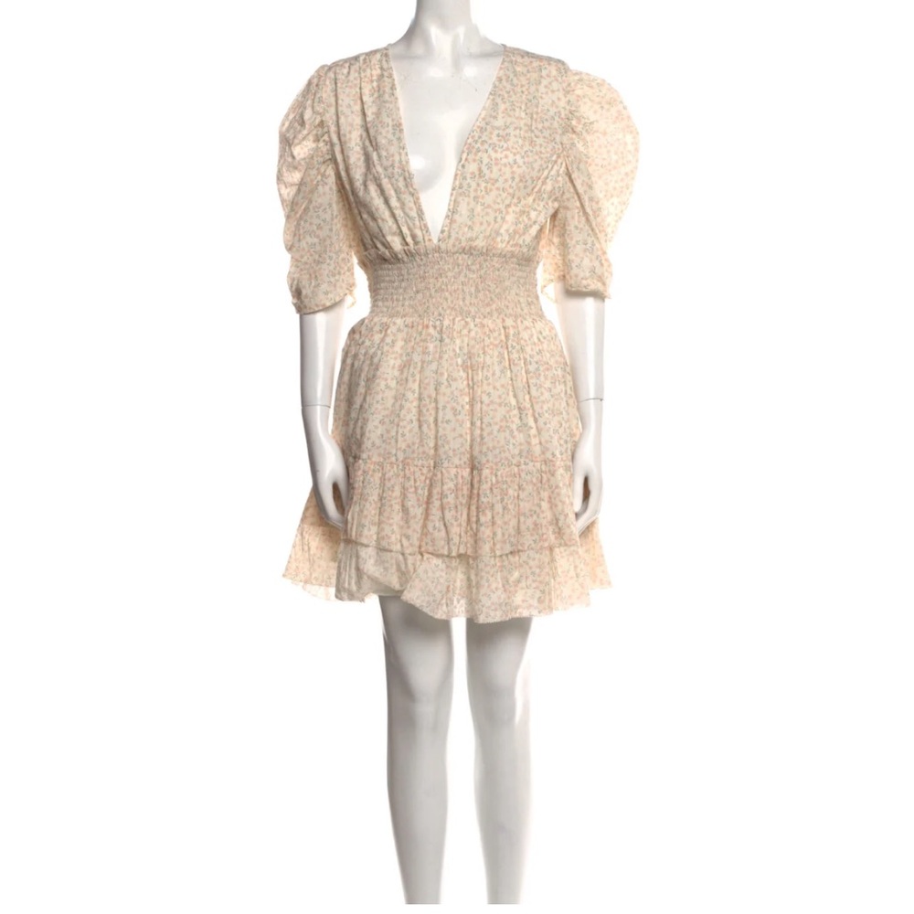 Cleobella floral mini dress size small